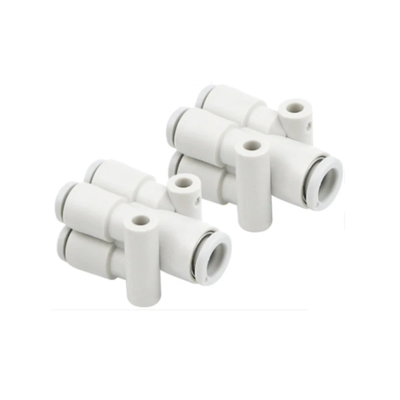 Y-Type Variable Diameter One In Four Out Five-Way Equal Diameter Trachea Quick Pneumatic Joint KQ2UD04-06/06-08A