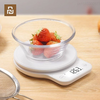 Youpin Wolonow Food Scale 5kg/1g Home Rechargeable LED Digital Scale Measuring Weight 1g High Precise Kitchen Baking Food Scale