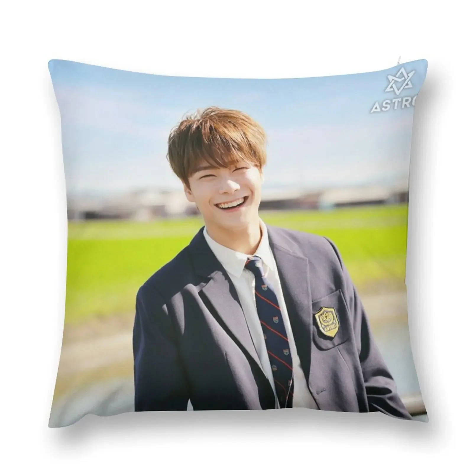 moonbin Astro Throw Pillow Christmas Pillowcase Embroidered Cushion Cover Couch Cushions Luxury Sofa Cushions pillow