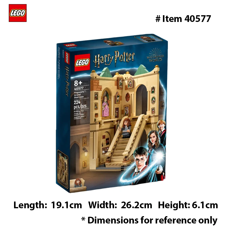LEGO 40577 Harry Potter Hogwarts: Grand Staircase Building Kit Exclusive Set