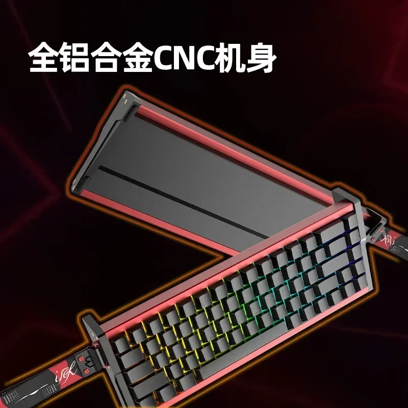 Irok MG68 プロマックス E ゲーミングキーボード RGB磁気スイッチ