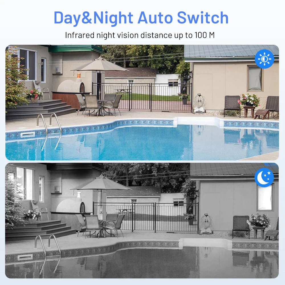 камера видеонаблюдения PTZ поворотная AHD аналоговая 2 мегапикселя 10X Zoom 2MP 5MP AHD Bullet камера видеонаблюдения уличная