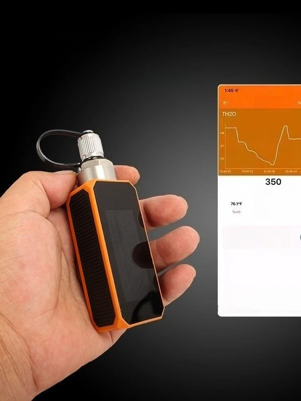 Refrigeration Digital Micron Vacuum Gauge Mini Accurate Tester Remote Monitoring HVAC Pressure Detector