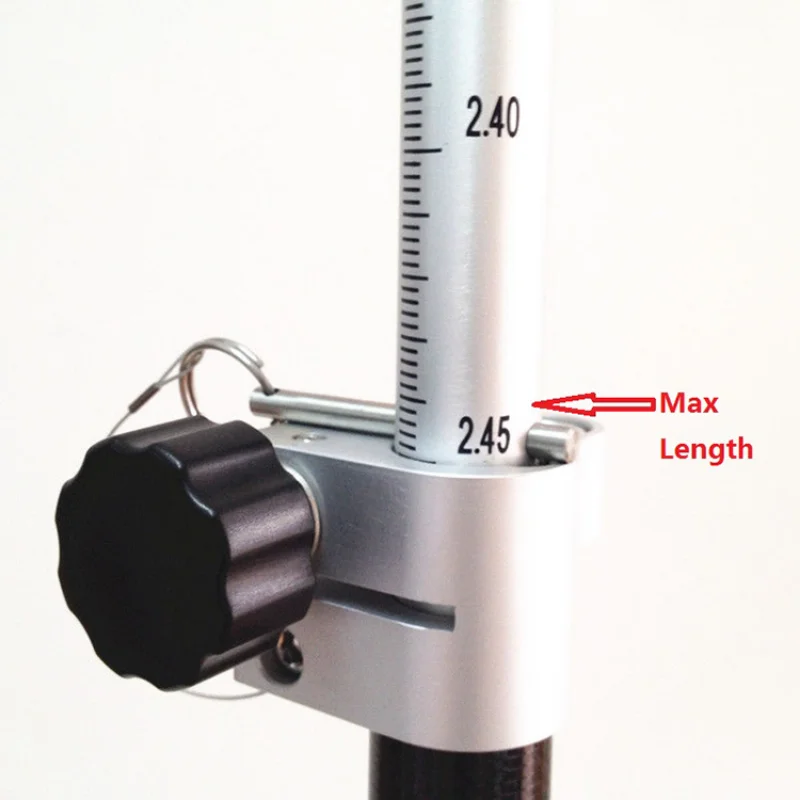 Useful Selling 2.5m Survey Prism Pole Total Station Carbon with Bubble GPL24A-1-8748