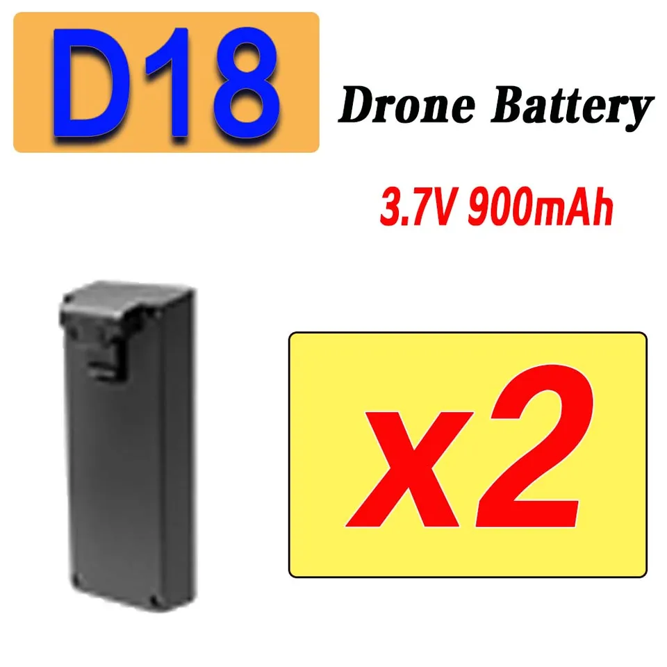 Batería De Litio Para Drones RC – 3 Unidades De 1800mAh, 3.7V, Compatible Con E58, E68, JY109 Y 998PRO Quadcopter