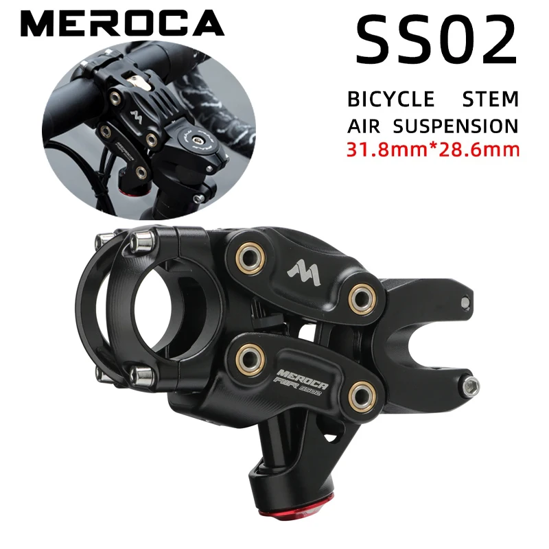

MEROCA bicycle shock absorber handlebar stand five link pneumatic shock absorber XC/mountain bike/road bike handlebar stand
