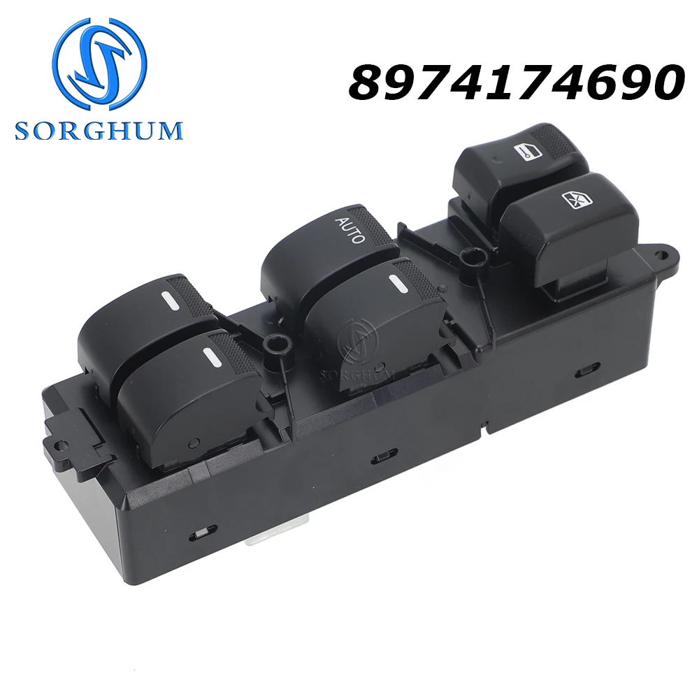

8974174690 8-97417469-0 LHD Left Driver Power Window Control Switch For Isuzu D-Max Dmax Pickup 2012-2019 CA100024720