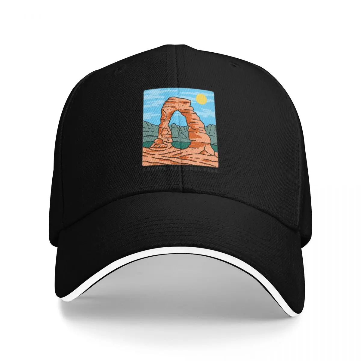 

Arches National Park Adventure Baseball Cap luxury caps beach hat Men's Caps Women's