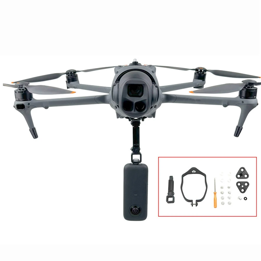 【Hot Selling Items】2-In-1 Extension Bracket For DJI Mavic 4 Pro Mount Holder For Insta360 X5/Gopro Action Camera Install Props A