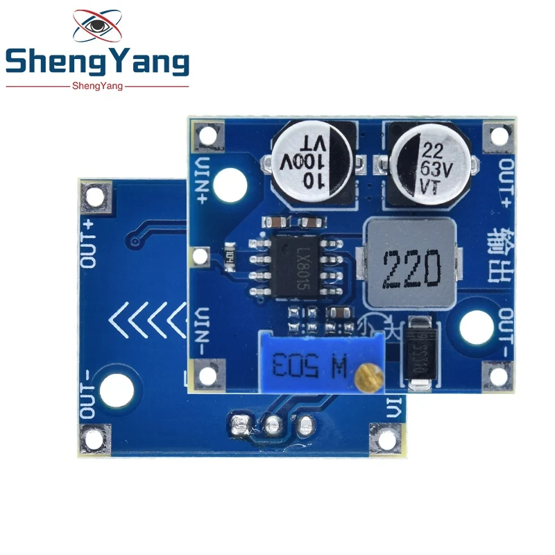 LX8015 DC-DC Adjustable Step-down Power Module Input 5-80V To 1-62V 1.5A Power Converter Over XL7015 For Solar Energy Circuit