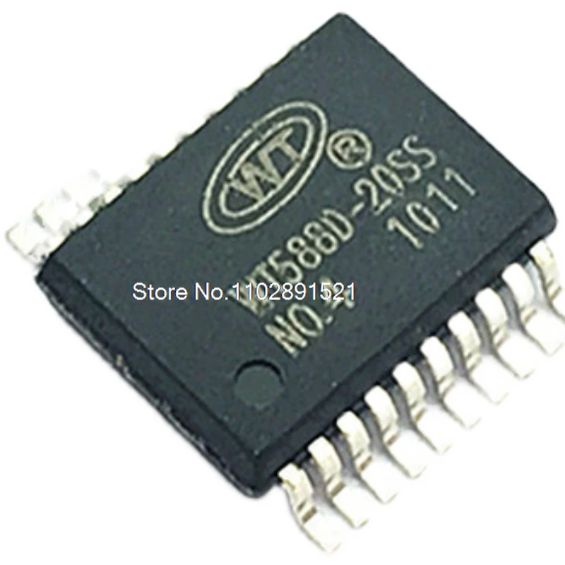 （5PCS/LOT）WT588D-20SS WT588D SSOP20