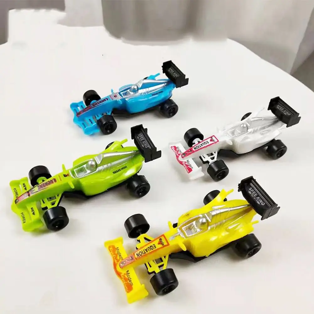 1PCS New Children Mini Pull Cartoon Toy Creative Toys Racing Cars F1 Car Pull Back Car Toys Inertial Children's Boy Racing Toys