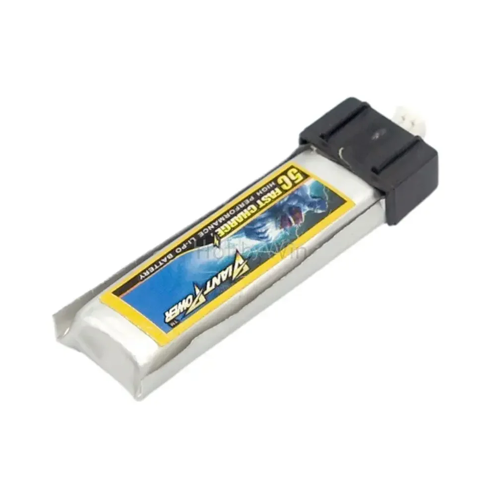 3.7V 1S 180mAh 50C LiPO Battery PH1.25 Mini Plug fit for E-Flite Blade Nano CPX RC Helicopter