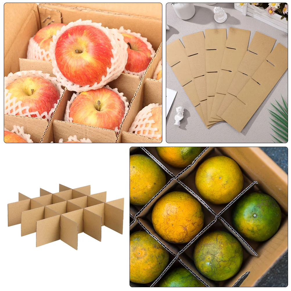 5 Pack Mobile Box Carton Partitions Cardboard Boxes Paper Glass Dividers for Moving