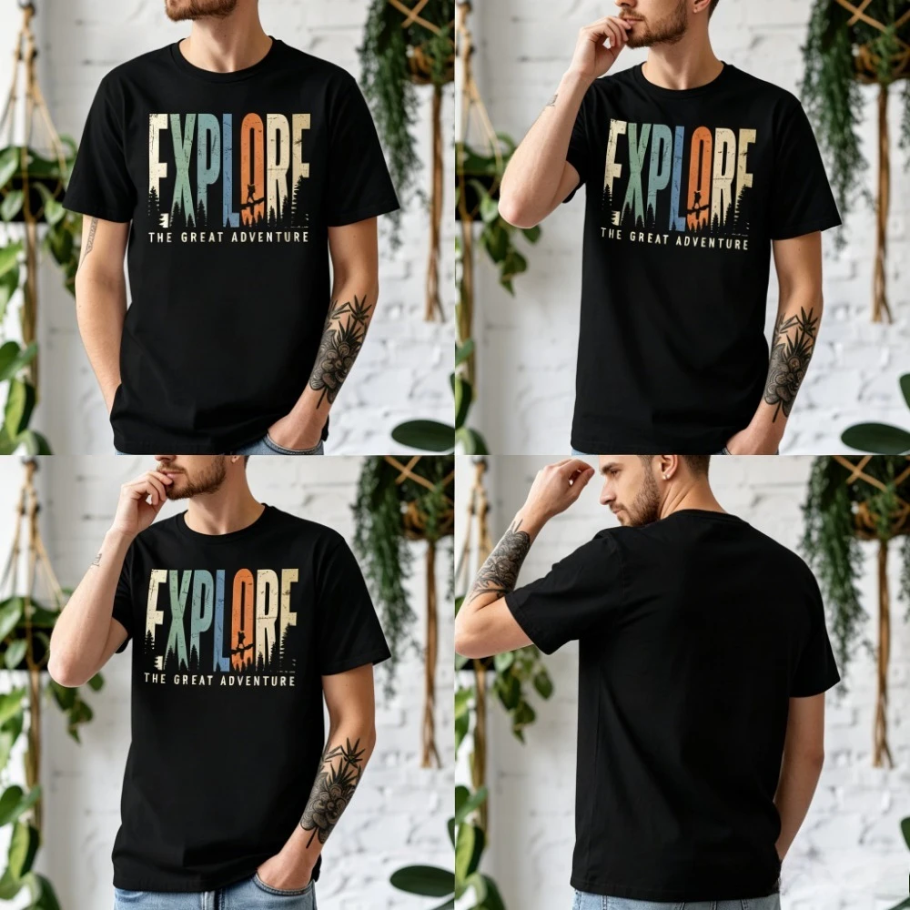 Camiseta de aventura para acam - Outdoor Adventure Outfit avaliação e preço