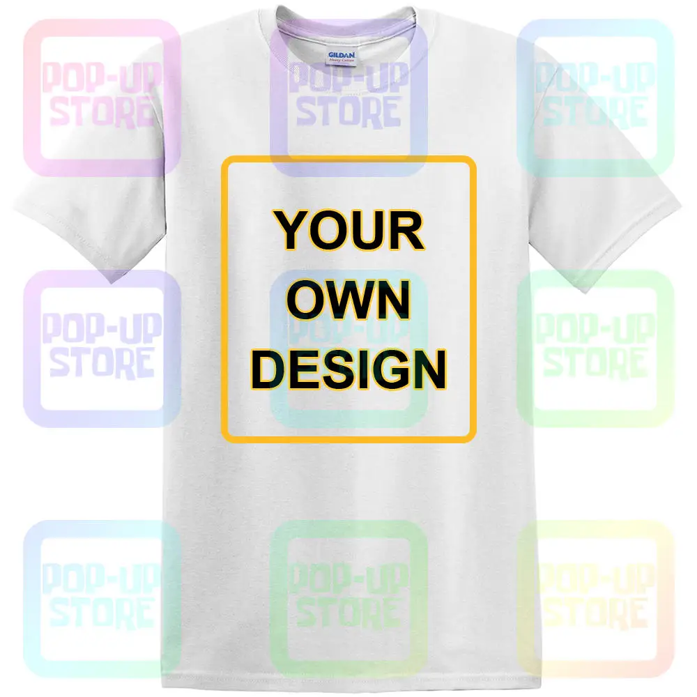 Personalized Customized DIY Logo Men T-Shirt 3D Print Short Sleeve Tee Top - Image By POP-UP Store