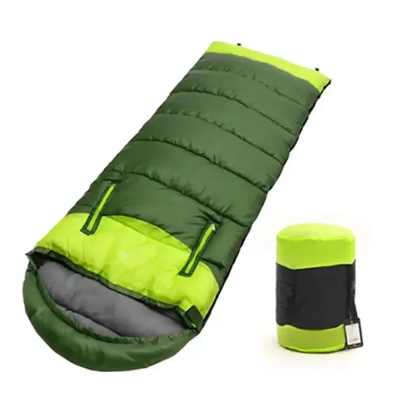 Outdoor camping sleeping bag lightweight waterproof envelope sleep travel bag