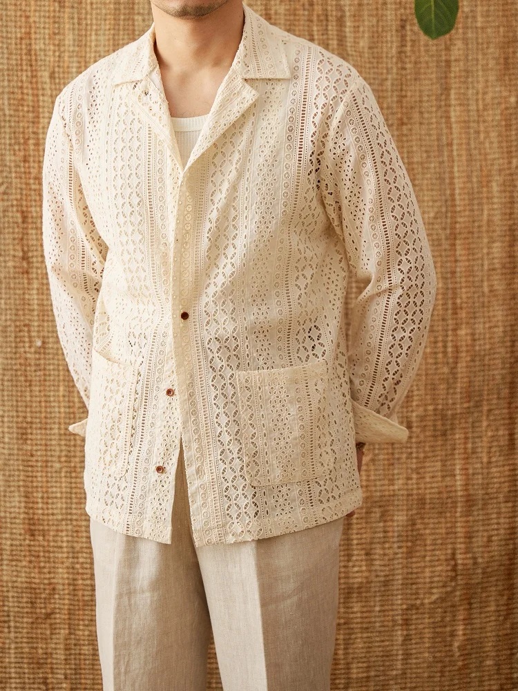 

Мистер Футболка с изображением оленя, итальянская летняя футболка из чистого хлопка с кубинским воротником, длинная свеча, повседневная, уличная, дышащая, для защиты от солнца, мужская...