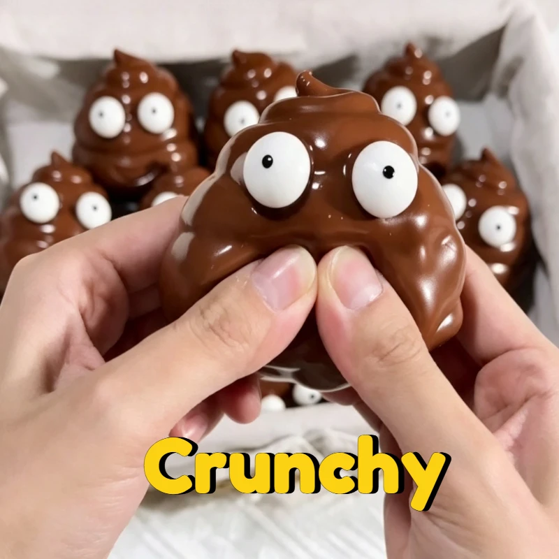 Crunchy Cute Poop Soft Pinch To Relieve Office Stress And Nervous Decompression Slow Rebound Restless Funny Simulation Toy.