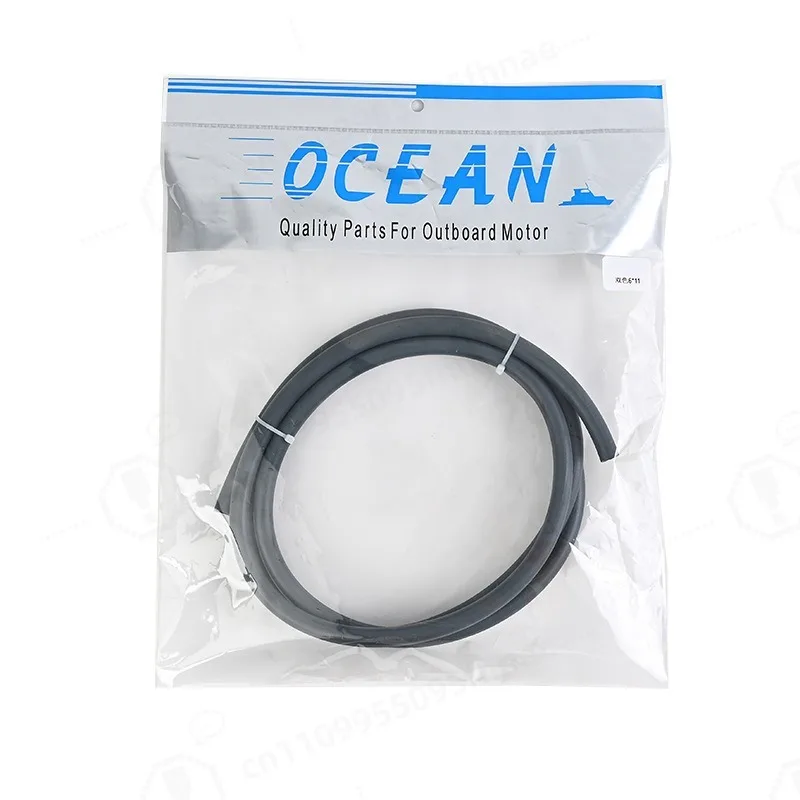 Outboard Motor Accessories Double Layer NBR Rubber Fuel Hose 611mm 813mm Marine Engine Rubber Tube