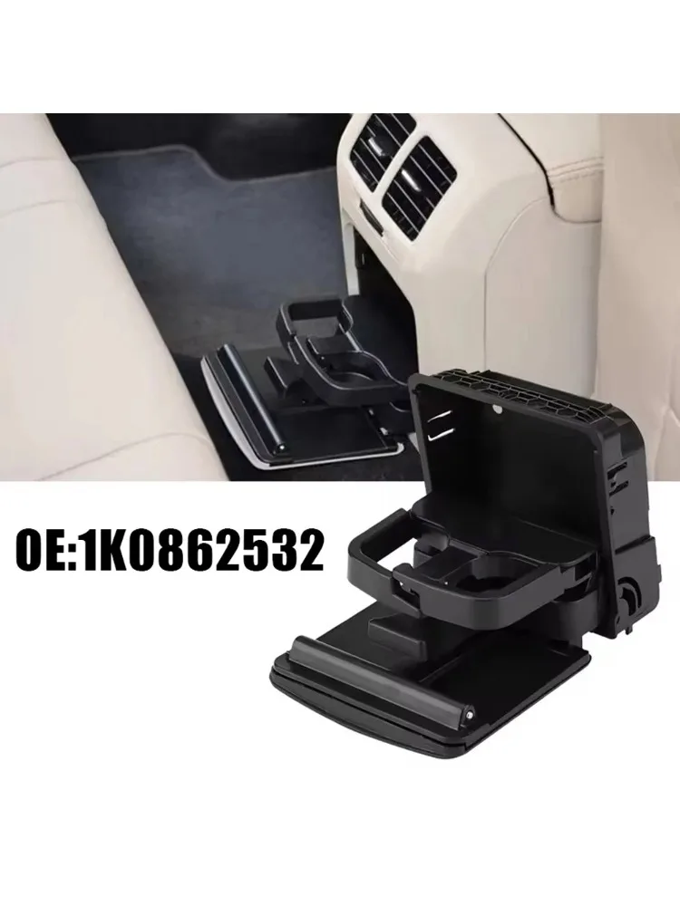 1pc Porte-gobelet pour sortie d'air de voiture, accoudoir de console centrale, porte-boissons pour Jetta MK5 5 Golf MK6 6/ VW Golf 6 VI 1K0862532 1K0862532C