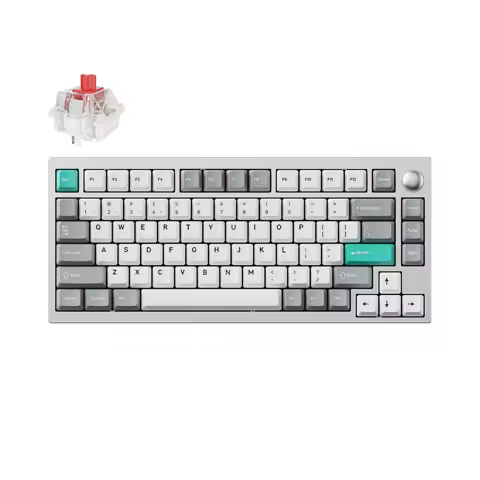 Lemokey P1 Pro QMK/VIA Wireless Custom Gaming Mechanical Keyboard Full CNC Machined Aluminum Keychron Super Mechanical Switch