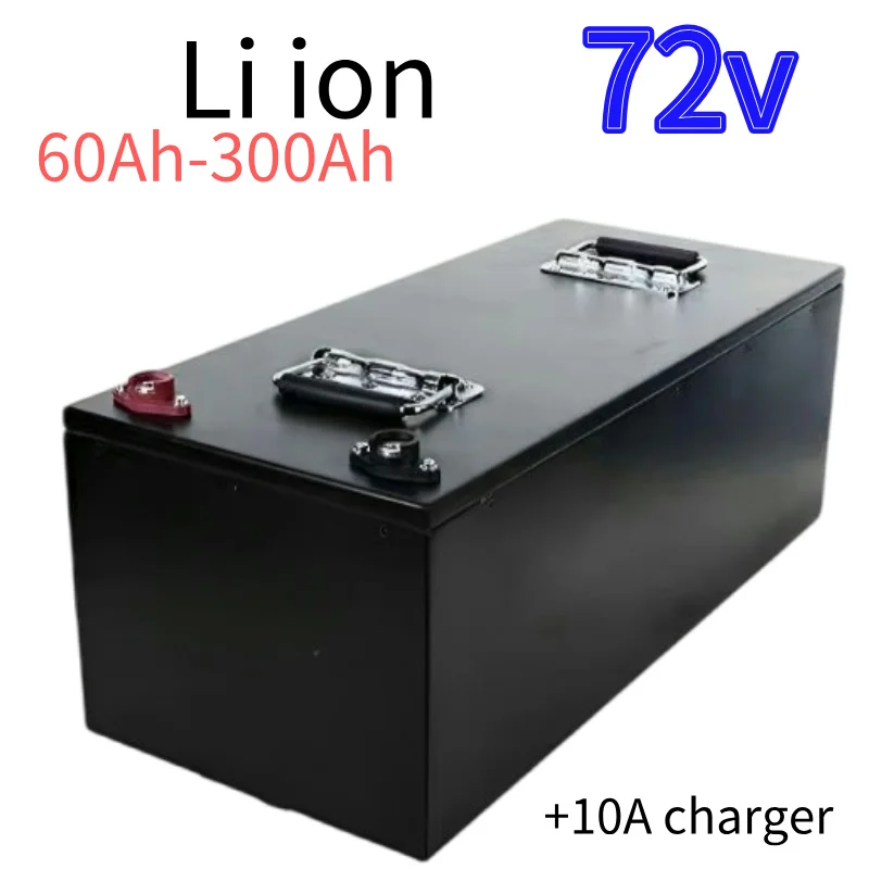 

72V High Capacity Lithium Battery 60Ah-300Ah Li-ion for 7KW-14KW Scooter Motorcycle Tricycle Hybrids