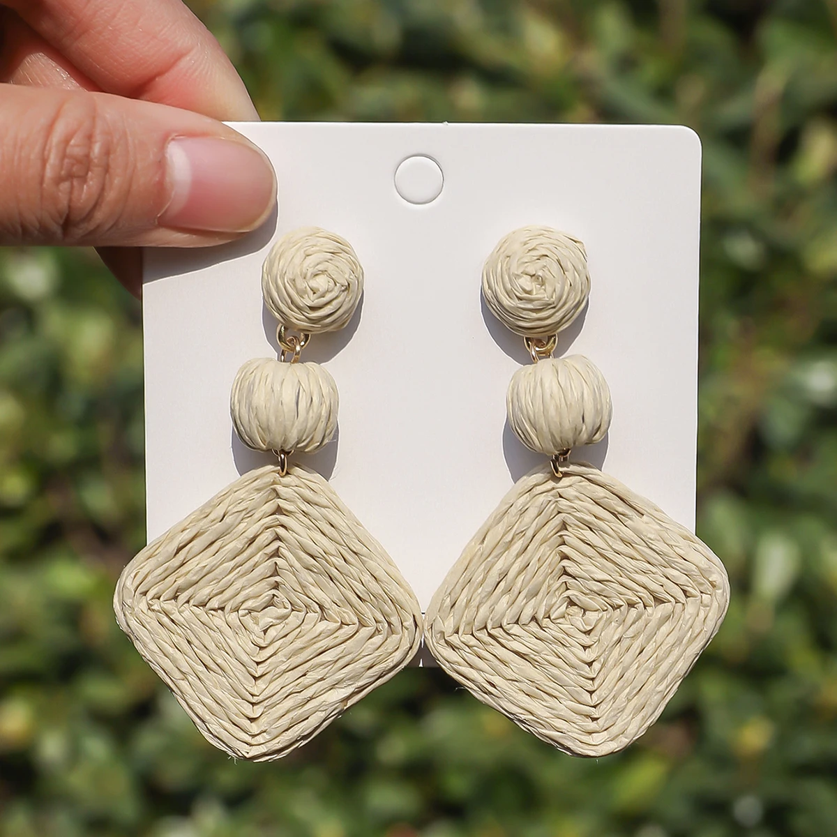 Brincos de Franjas Quadradas e - Women'S Affordable Accessories avaliação e preço