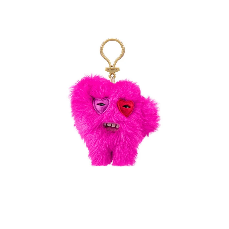 Fuggler Series5 Plush Keyrings Funny Ugly Monster Doll Wide Eyed Weirdo Annoyed Alien Backpacke Pendant Toys Kids Hallowee Gifts