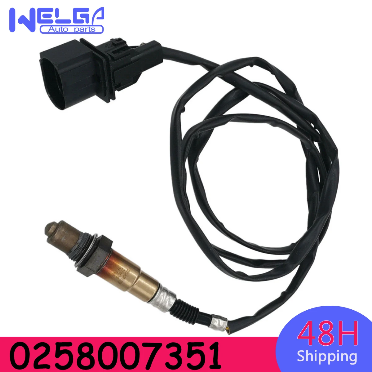 

Car Accessories Oxygen Sensor 0258007351 025800090 1K0998262D 021906262B 06A906262AN For 99-05 VW Jetta Beetle Golf Audi A4 TT
