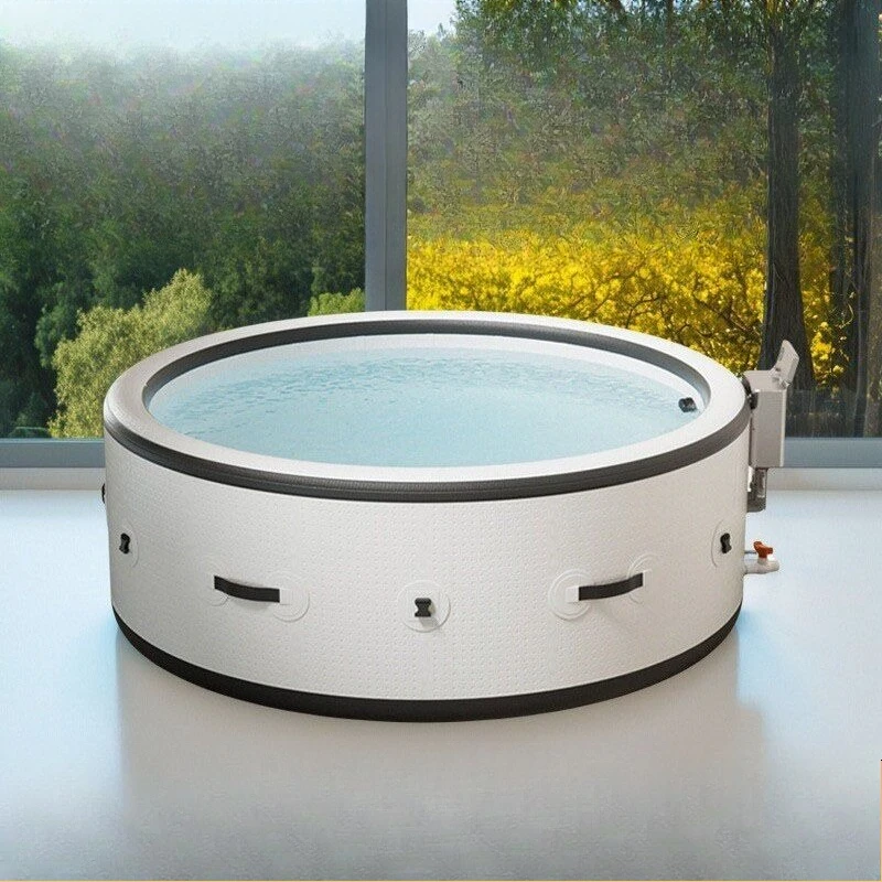

Family Inflatable Spa Jacuzzi Bathtub Swimming Pool Bath Bucket Folding Constant Temperature Heating Purification Colorful