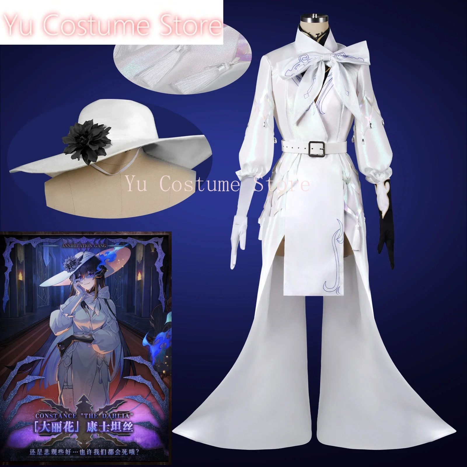 

Yu Costume Honkai: Star Rail Constance Dress Cosplay Costume Cos Game Anime Party Uniform Hallowen Play Role Clothes Clothing