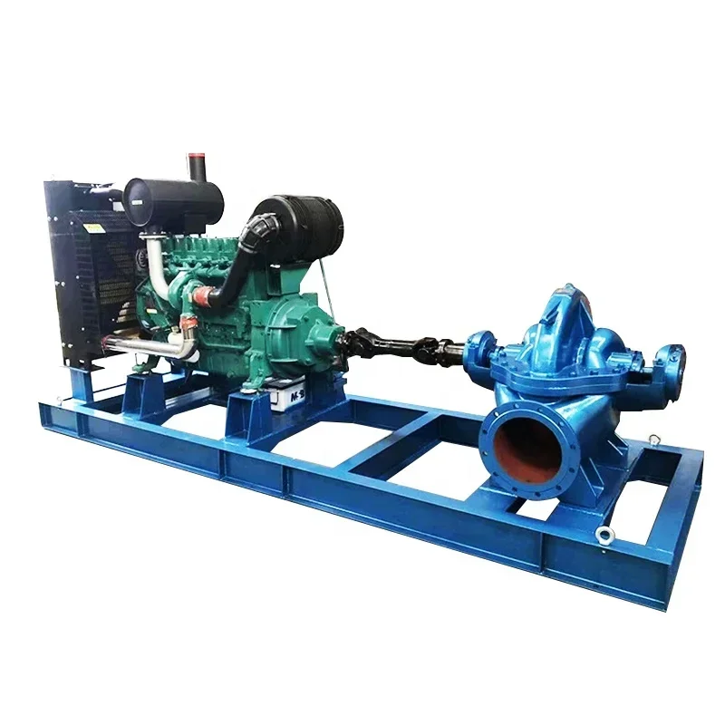 

DAEWOO Self Priming Centrifugal Irrigation Double Suction Pump Single Stage Horizontal Split Case Automatic Water Pump