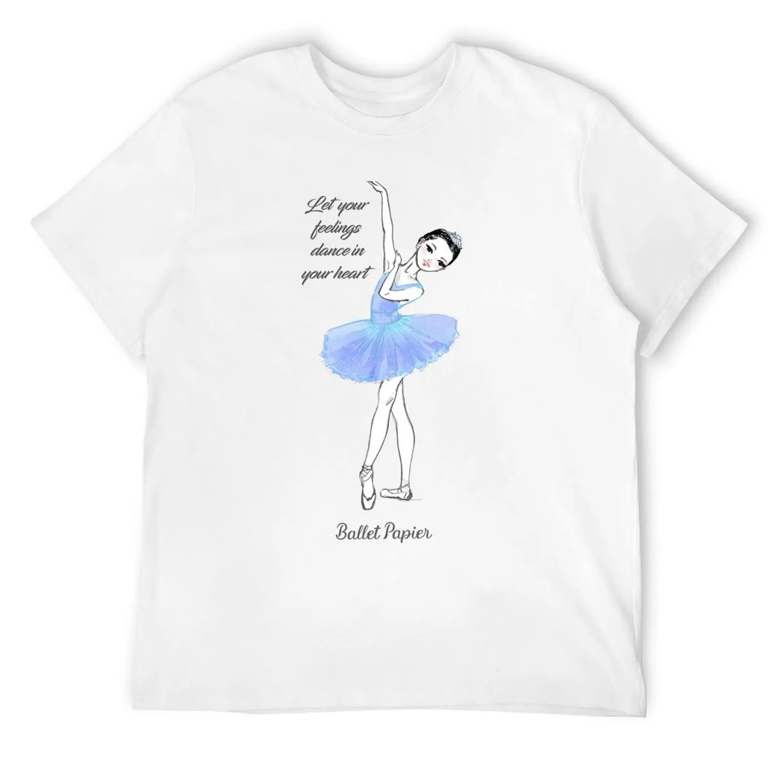 

Let Your Feelings Dance T-Shirt anime figures affliction shirts luxury clothing labubu vintage t shirt men