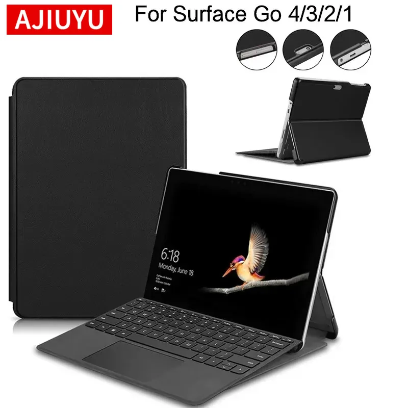 

Чехол для Microsoft Surface Go 3, Go 4, 10,5 дюймов, защитный чехол-подставка для Surface Go 4, 3, 2, 1, Go3, Go2, чехол для планшета из искусственной кожи