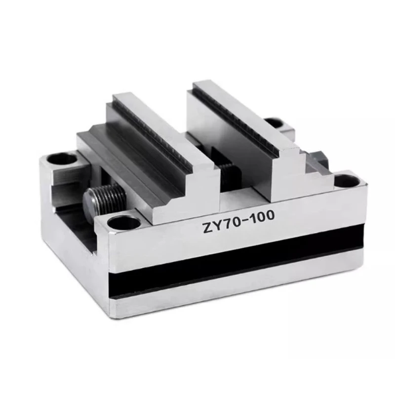 ZY60‑80 Self‑Centering CNC Vise, Concentric Turntable Fixture Clamp 6‑60mm for CNC Machining Center Processing