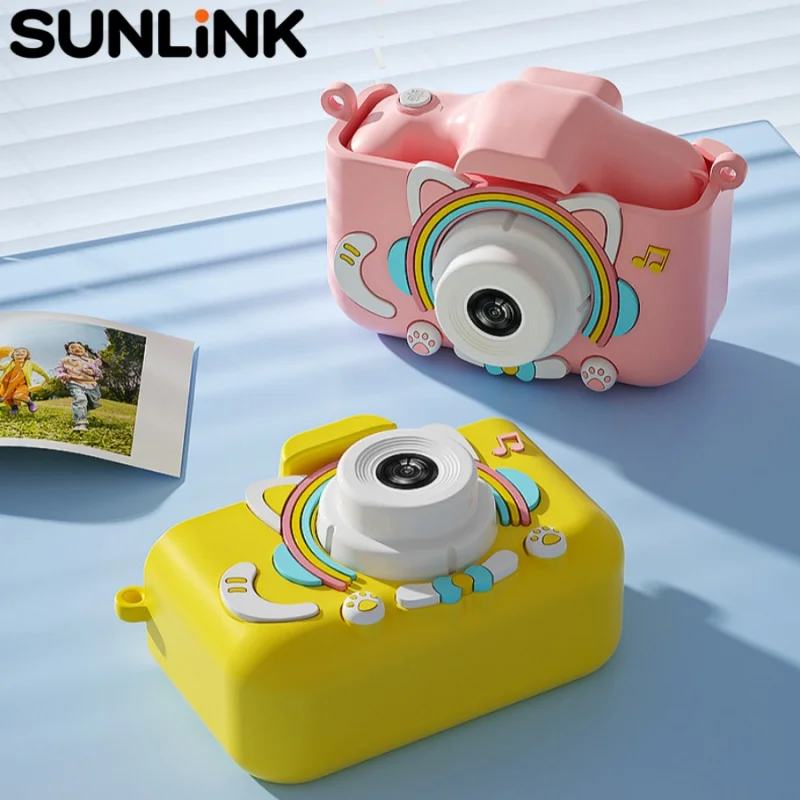 

Детская камера с HD-объективом, 1 шт., мини-портативная камера для фотосъемки и записи, подарок на день рождения, игровая консоль, музыкальный плеер