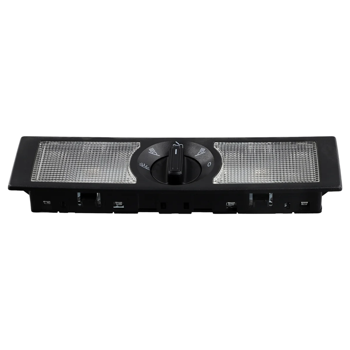 #802U Car Rear Roof Reading Light with Harness 6Q0947291 for VW Seat (Black)