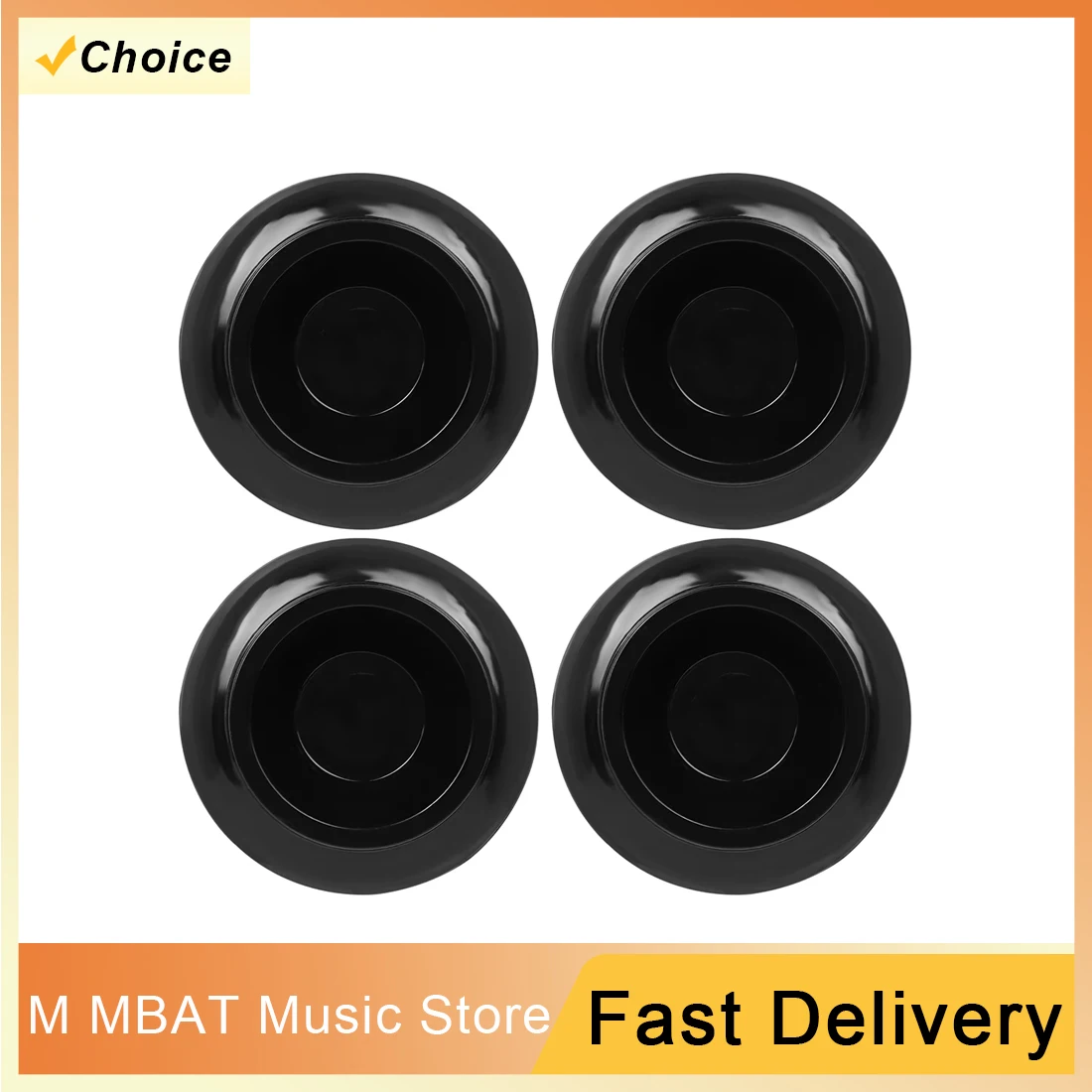 

Higher Quality 4 Pcs ABS Piano Footrests Anti-Slip Mat Protective Flooring ABS Soundproofing Noise for Piano Accessories