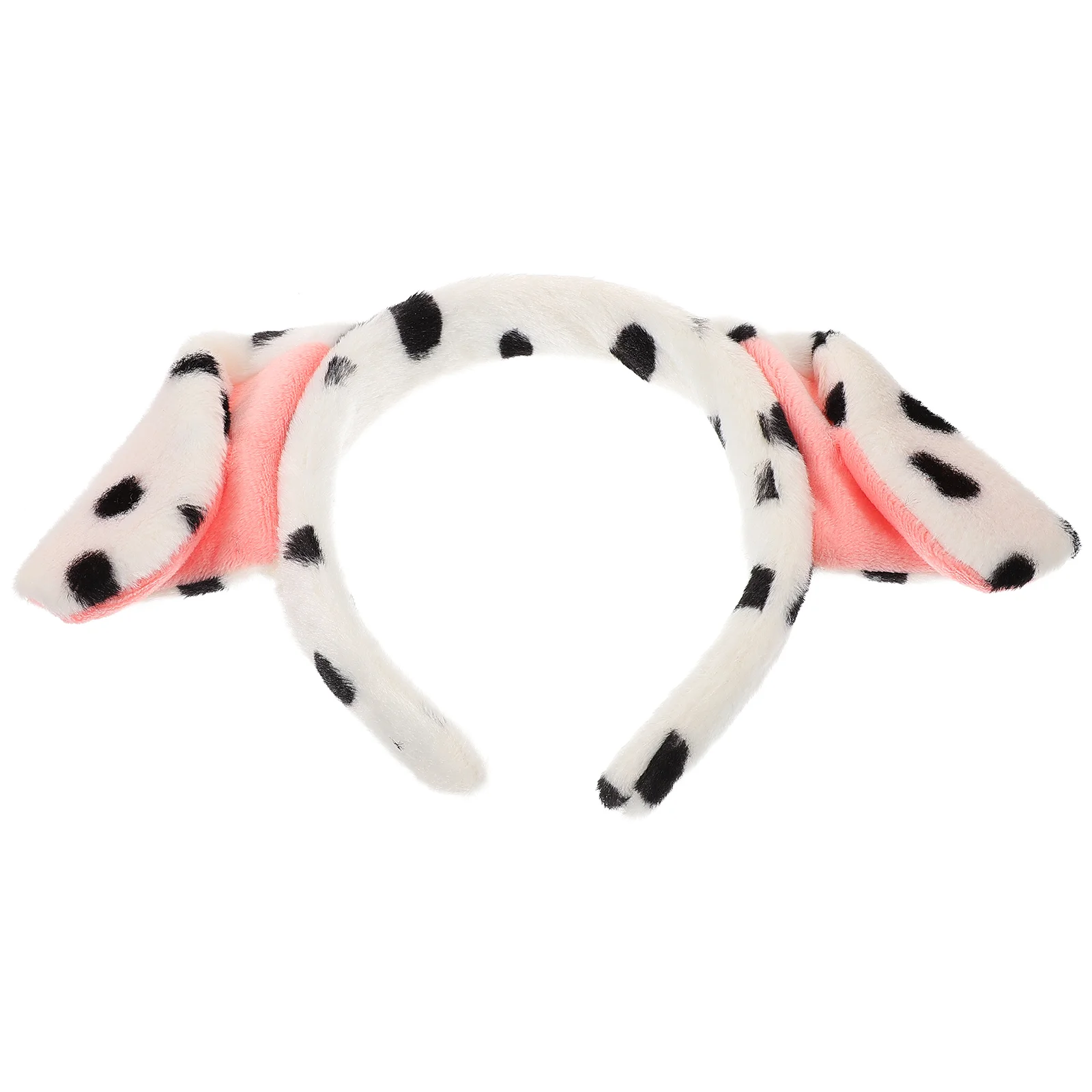 Dog Costume Puppy Headband Halloween Costumes Dogs Ear Headbands for Kid Non-slip Dalmatian Ears Tail Adult Child