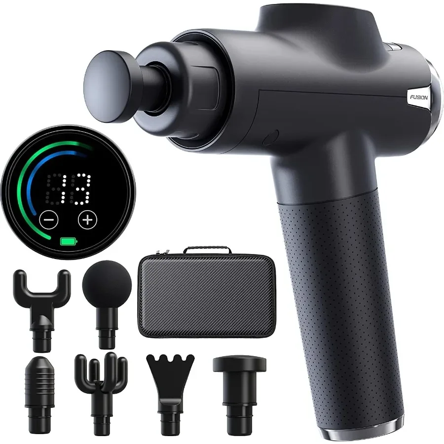 Deep Tissue Massage Gun for Athletes HighPerformance Percussion Massager for Targeted Pain Relief Muscle Recovery and Deep Rela