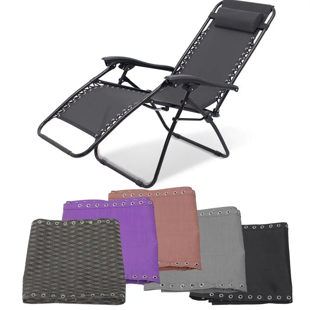 Recliner Device Replacement Mesh Fabric Breathable Spare Parts for Folding Chair for Non Gravity Recliner Lounge Furniture