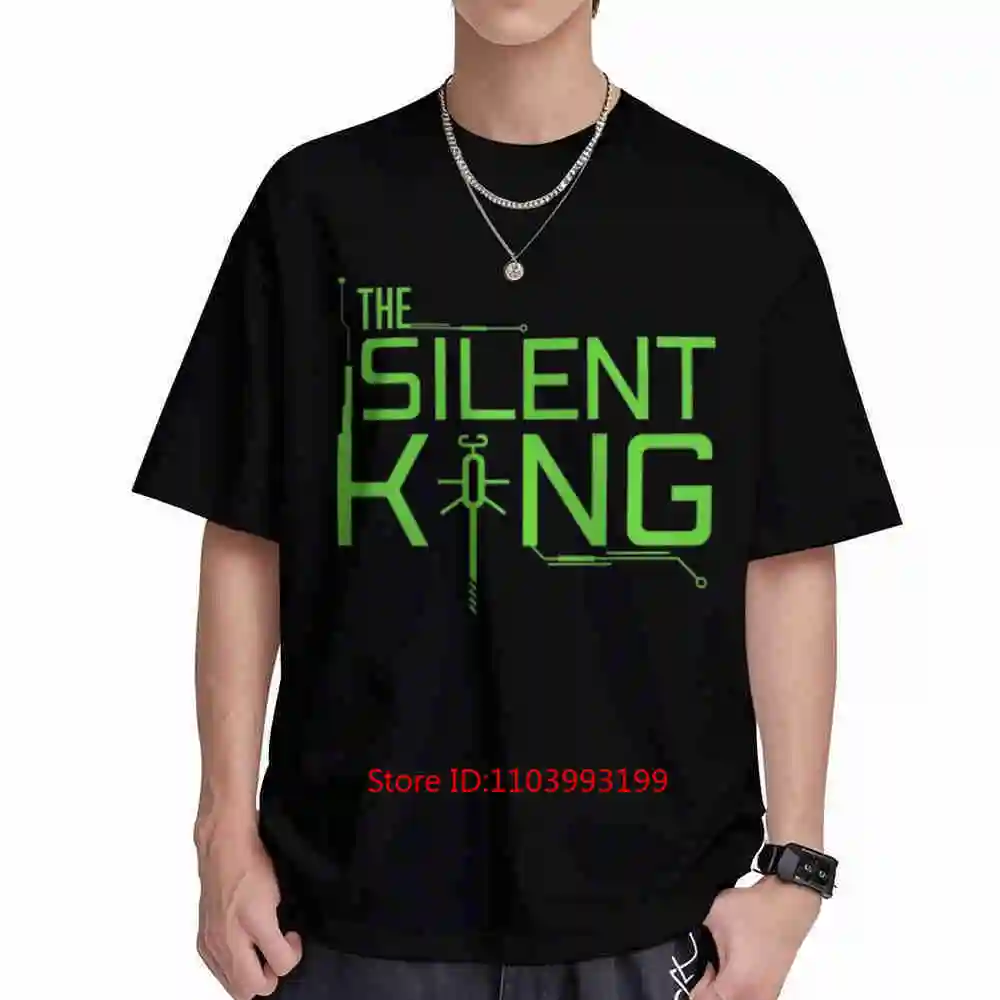 Necron Wargamer Silent King Short Sleeve Tee 100% Cotton T-Shirt