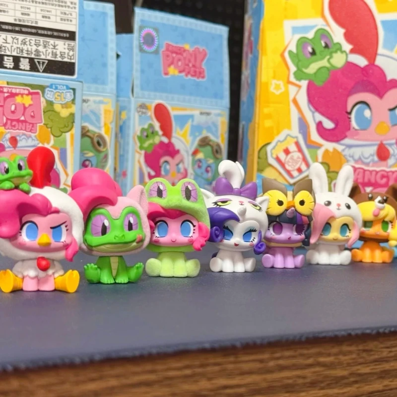 

Hot KAYOU My Little Pony Fancy Pony Pets Blind Box Mystery Box Mini Figure Model Collection Doll Trendy Room Decoration Toy Gift