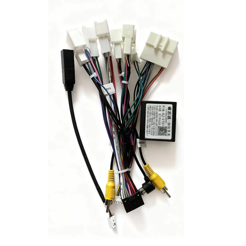 

Автомобильный радиоприемник Android, мультимедийный плеер, жгут проводов, адаптер Canbus для Toyota Highlander CHR RAV4 VIOS Corolla Reiz Corolla