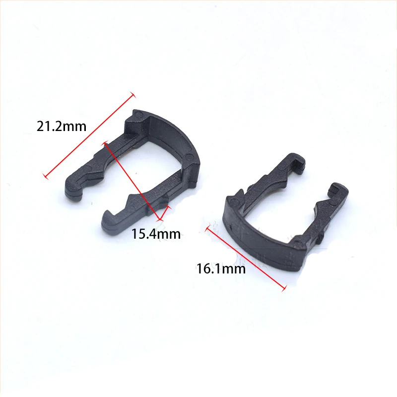 5pcs Plastic Car Fuel Filter Tubing Connector Fastener Clip Fit for Skoda Octavia VW Bora Jetta Black Plastic Auto Clips