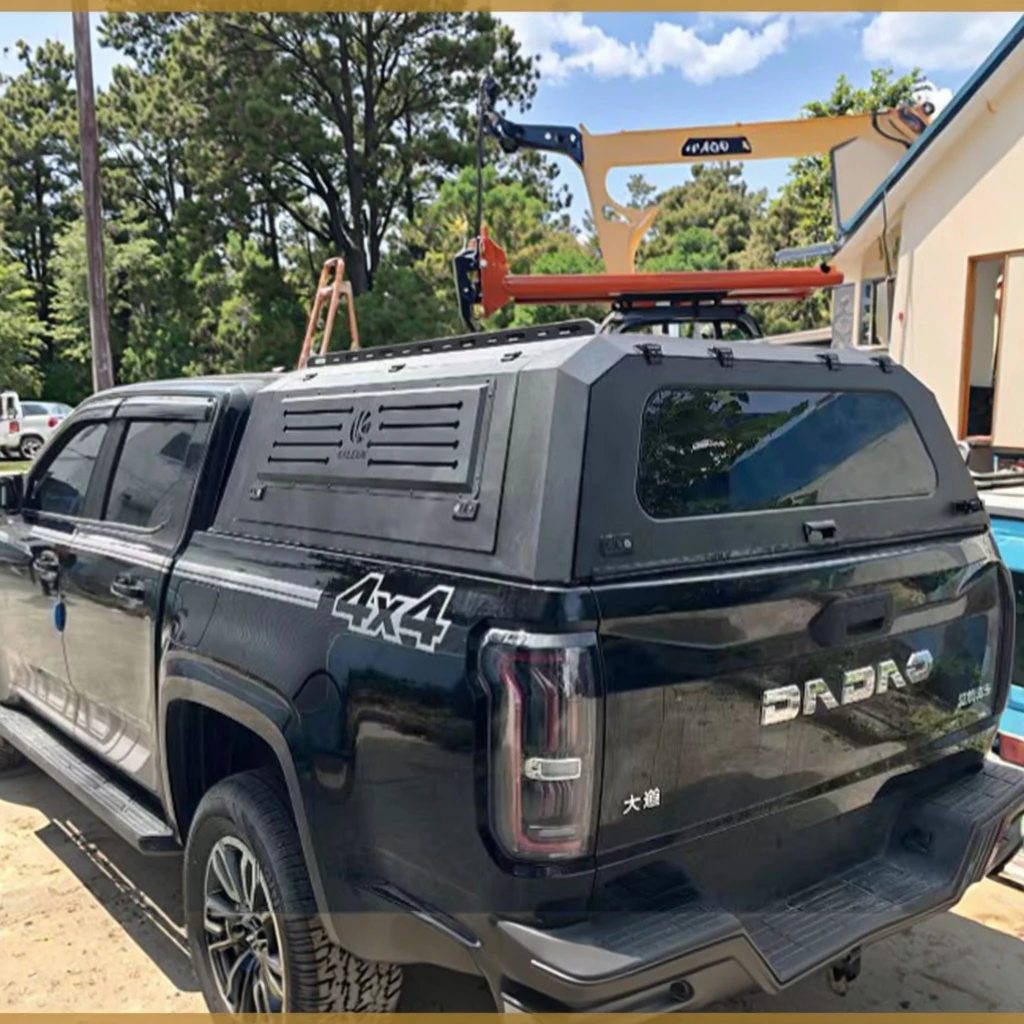 

High Quality Aluminum Alloy Foldable Off-Road Pickup Hardtop Cargo Box Waterproof Truck Roof Canopy for Jiangling/Dadao Tonneau