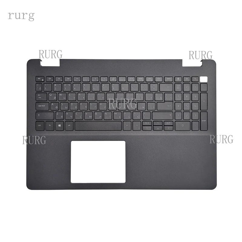 

LL+ NEW For Dell Inspiron 15 3501 3505 Russian Keyboard Palmrest Case Silver/Black