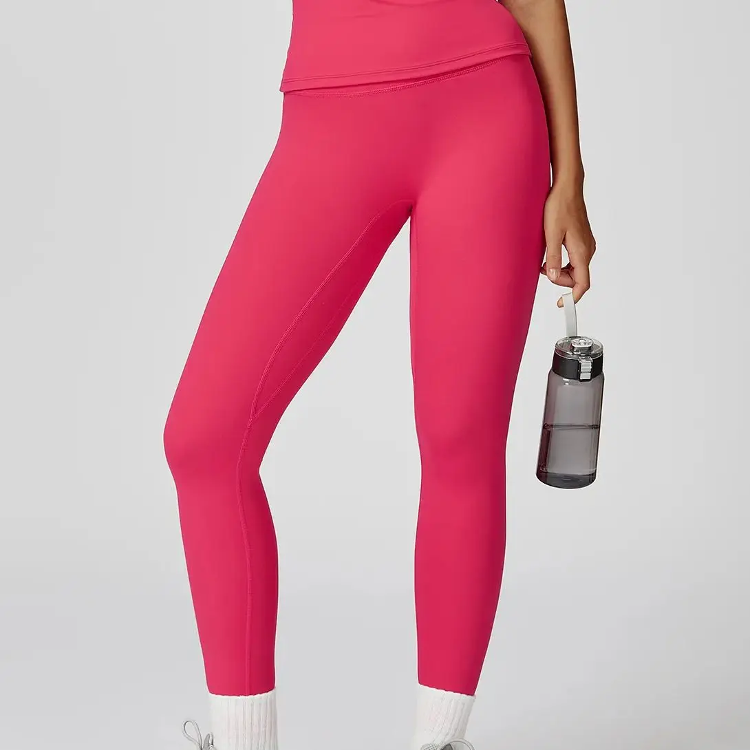 

Sports Pants With Lifting Buttocks Sports Tight Pants Women's High Waisted Elastic Quick Drying Fitness Pants Running Yoga Pants