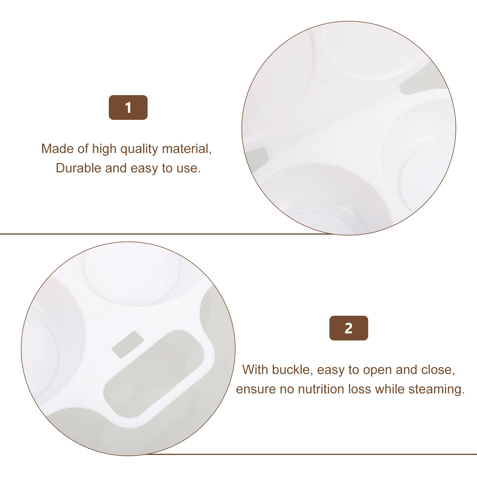 

Microwave Steamer Plastic Shaping Cooker Poacher Mold Egg Cooking Tool Microwaveable Easy Clean Non Stick Eggs Breakfast Kitchen